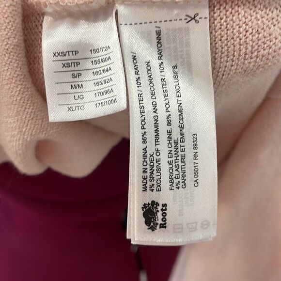 Roots Pink Lightweight Sweater - Picture 5 of 7